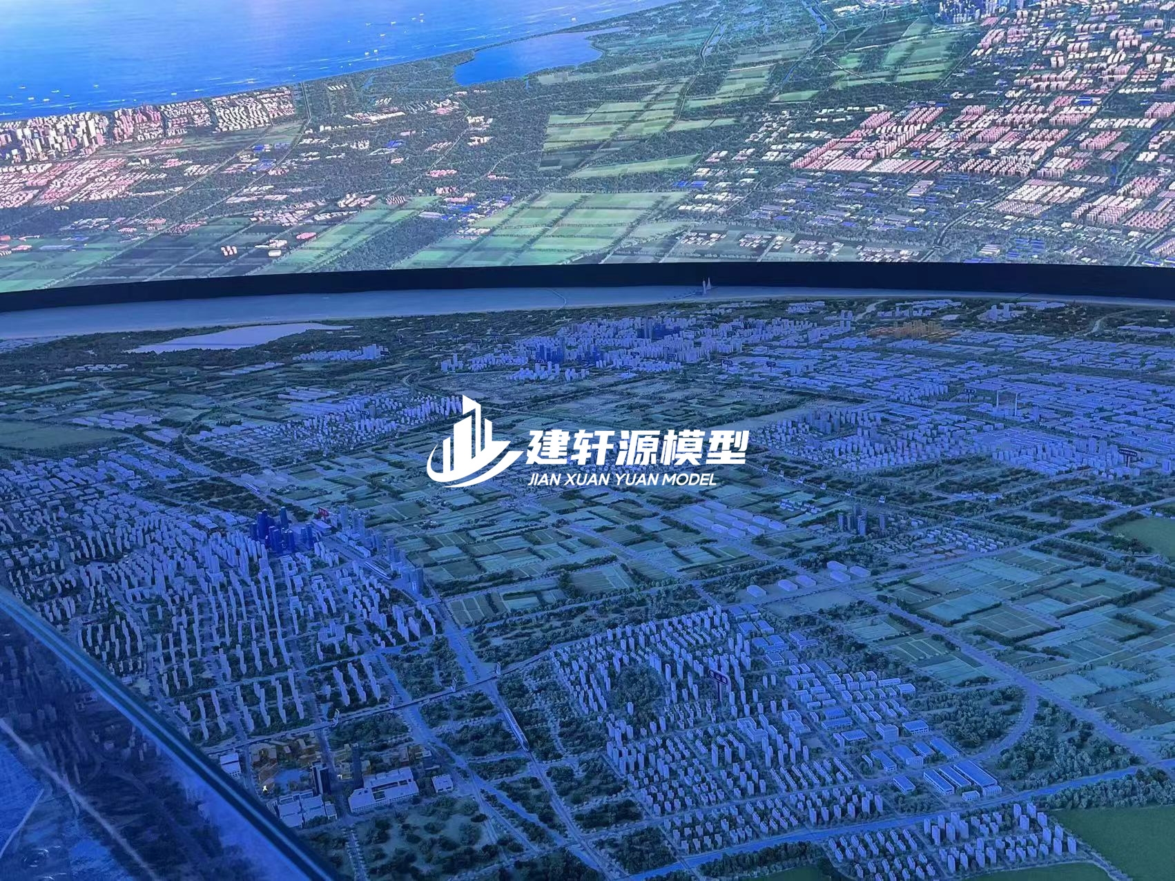 泗洪城市规划模型制作